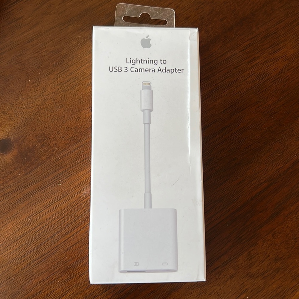 Apple Lightning to USB 3 Camera Adapter